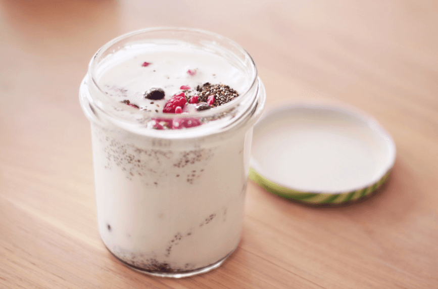 Winter Grapefruit and Pomegranate Chia Pudding