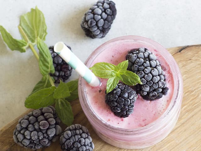 blackberry smoothie