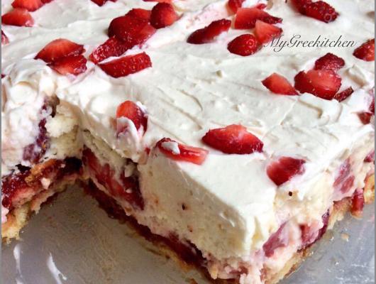 No bake Strawberry shortcake