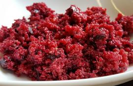 Roasted Beets with Quinoa