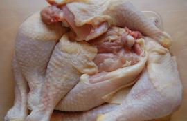 raw chicken