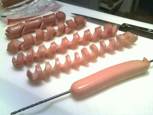 Spiral Hot Dogs