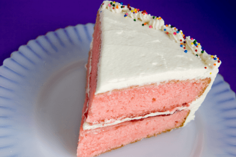 Dairy-Free Strawberry Soda Cake