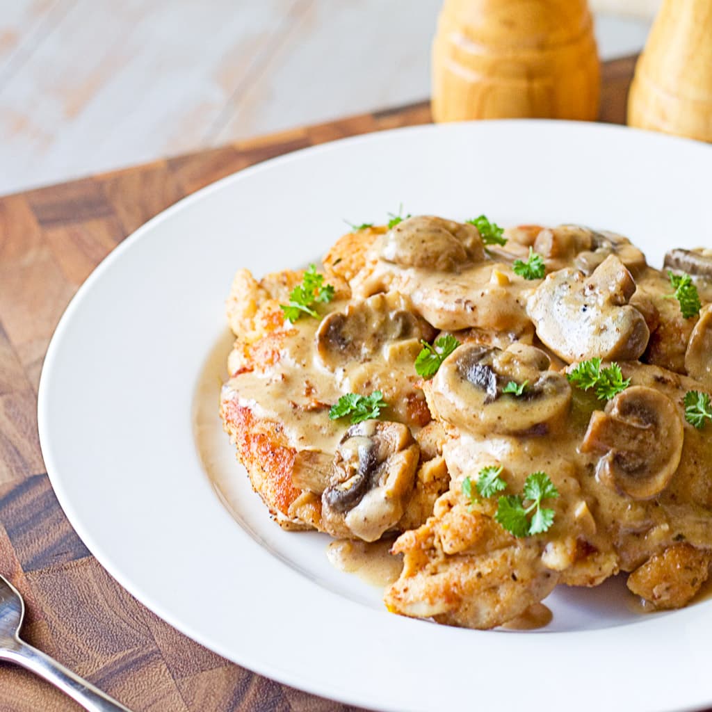 Valentine's Chicken Marsala