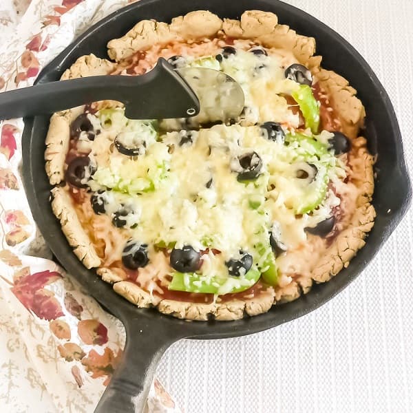 Oatmeal Almond Pizza Crust