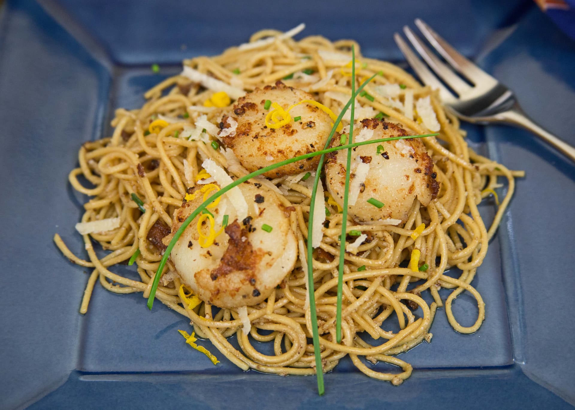 Quick and Easy Scallop Pasta