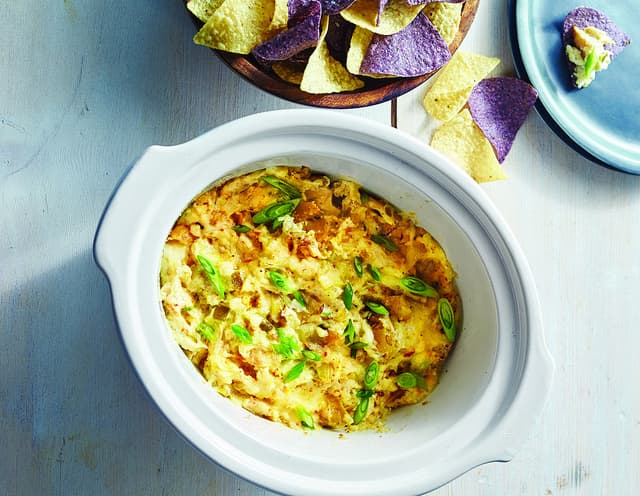 Slow Cooker 4-Cheese Artichoke Dip Recipe