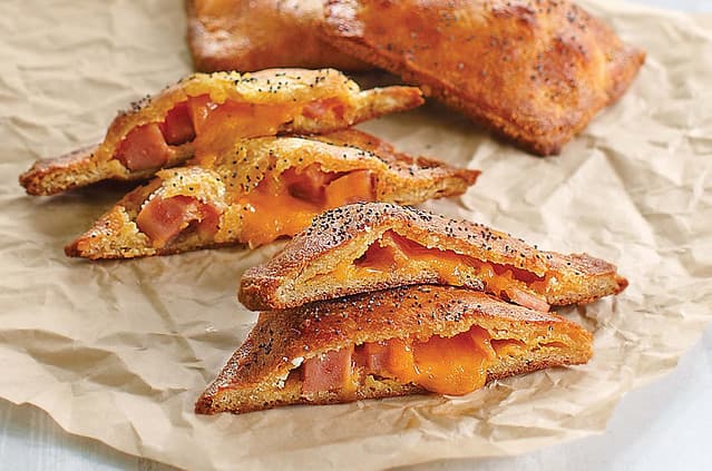 30-Minute Keto Ham and Cheese Pockets from Keto Comfort Foods