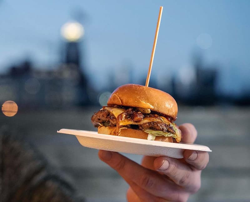 Cheeseburger at Taste Washington