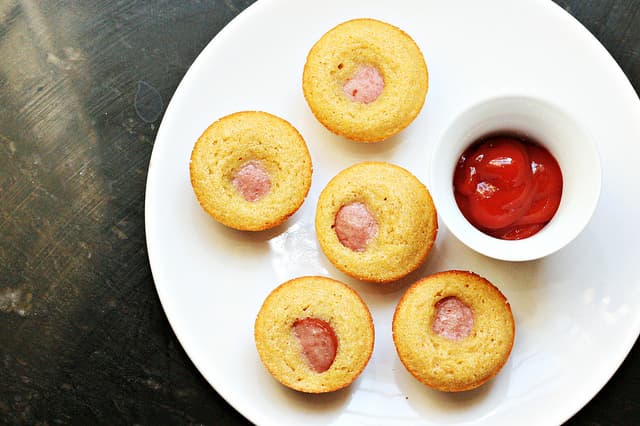 Scrumptious Mini Corn Dog Muffins