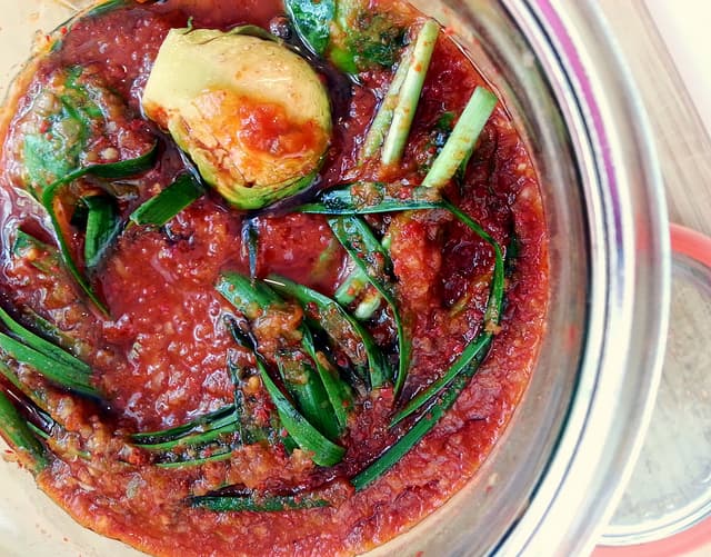 Brussels Sprouts Kimchi