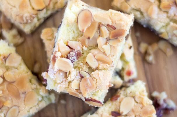 Cherry Cake Jam Bars