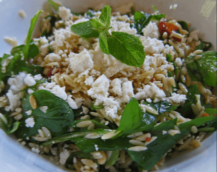 5 Ingredient Orzo Salad