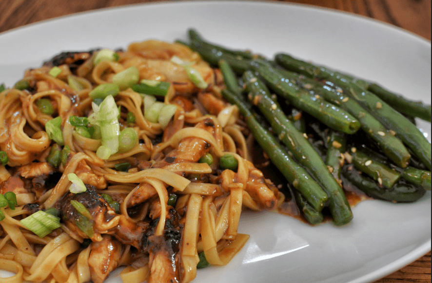 Insanely Delicious Black Garlic Noodles