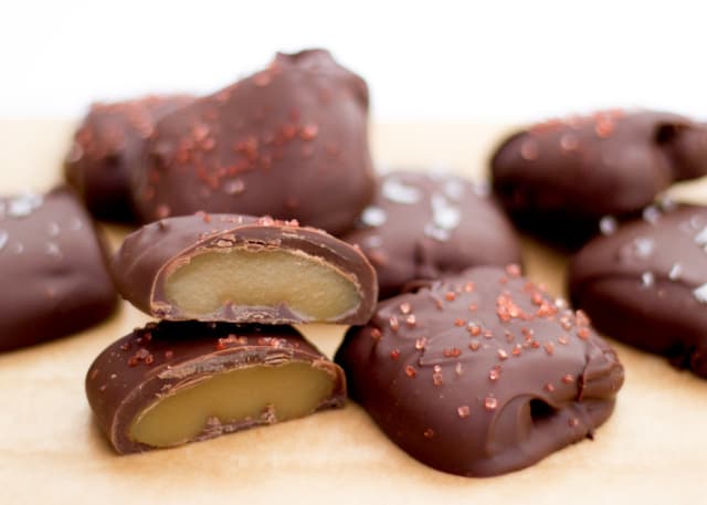 Chocolate Bliss: 7 Minute Chocolate Covered Caramels