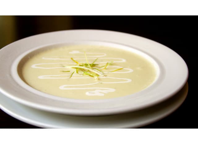 creamy leek soup