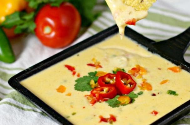 After School Snacking: Veggie Queso Dip