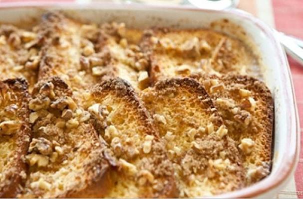 Baked Eggnog French Toast