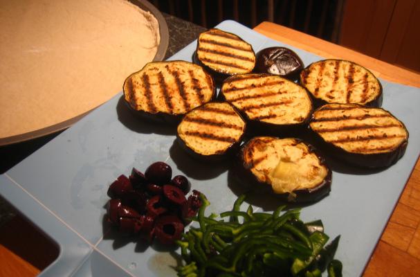 Eggplant Pizza