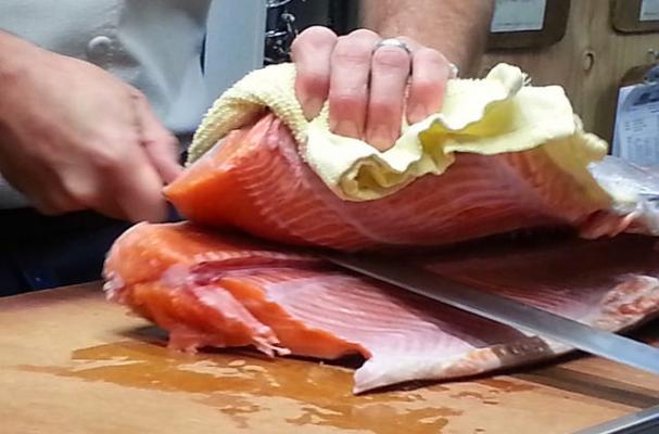 How To Breakdown a Whole Salmon