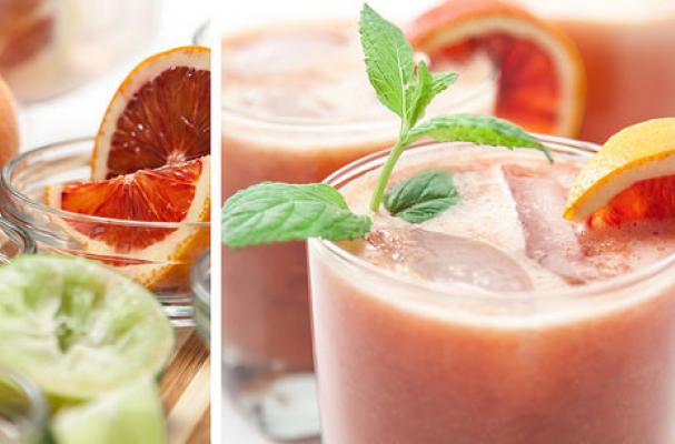 Marvelous Blood Orange Mojito Cocktail