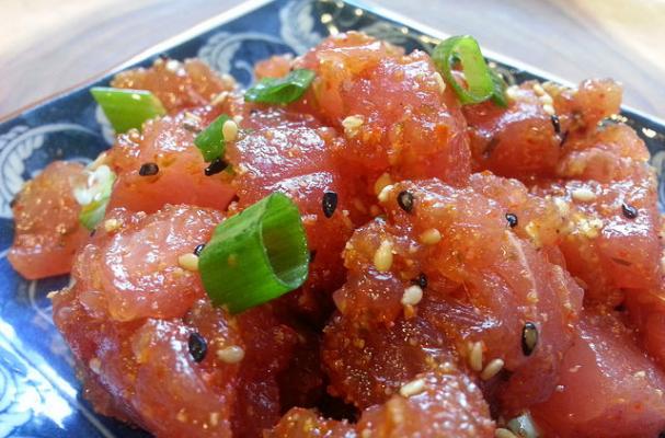 Easy Spicy Ahi Tuna Poke