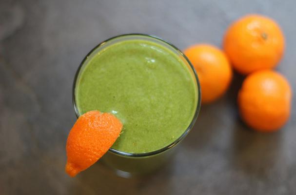 Orange and Green Smoothie