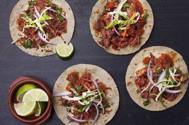 Touchdown Tacos with Mezcal-Lime Coleslaw