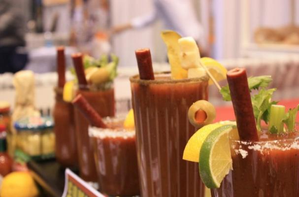 Benny's Bloody Mary Beef Straws