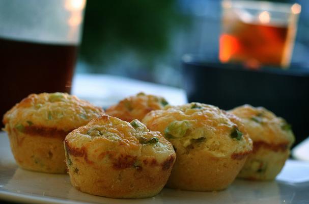 Jalapeño and Cheddar Corn Muffins