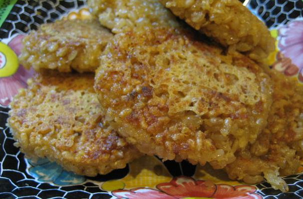 parmesan herb rice cakes