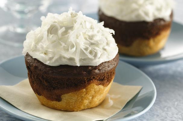 Pillsbury Chocolate-Coconut Jumbo Pie Cupcakes