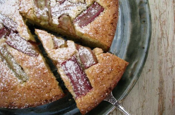 rhubarb tart