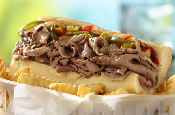 Chicago Italian Beef sandwich