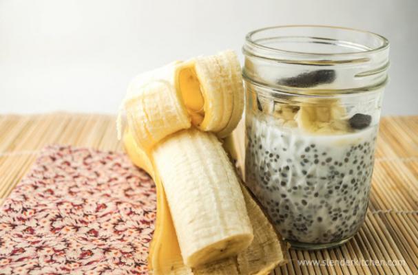 Foodista Healthy Desserts Banana Coconut Chia Seed Pudding