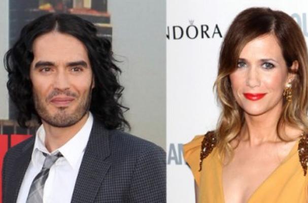 Kristen Wiig and Russell Brand