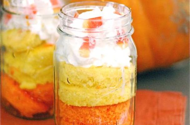 candy corn cake