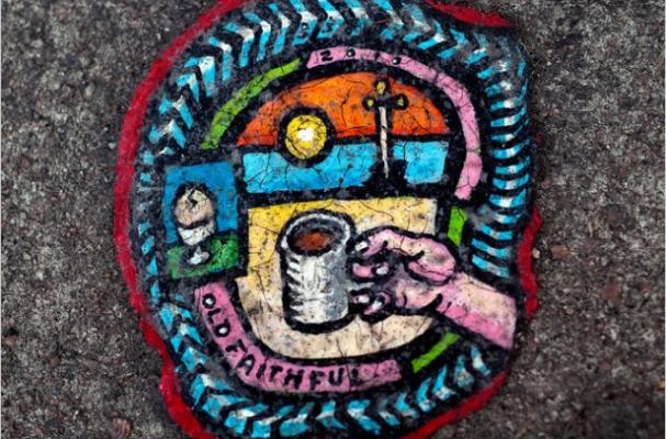 chewing gum paintings