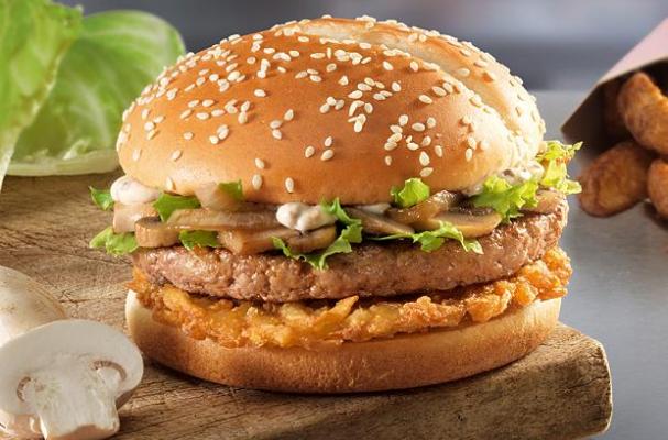 mcdonald's veal burger