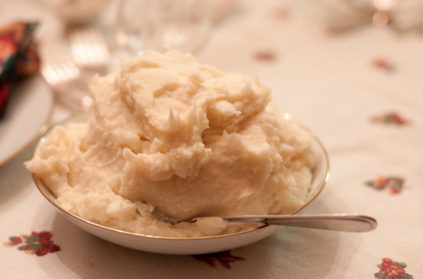 mashed potatoes