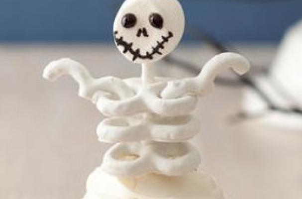 skeleton cupcakes