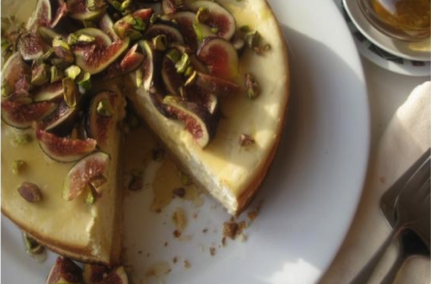 Fig and Honey Cheesecake