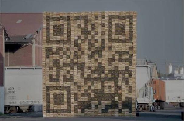 VW's Giant QR Code