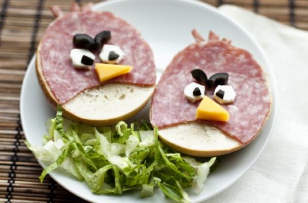 Angry Birds Sandwich