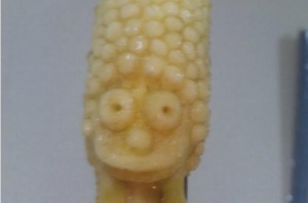 Marge Simpson Banana Sculpture 