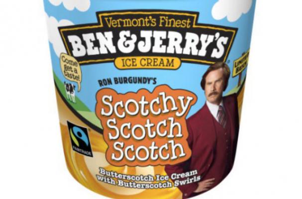 Ben and Jerry's Releases New Flavor in Celebration of 'Anchorman 2'