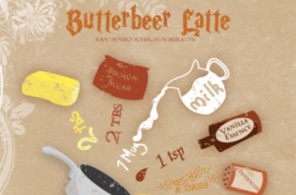 Butterbeer Latte Recipe