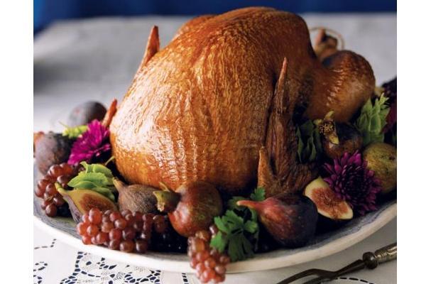 maple glazed thanksgiving turkey