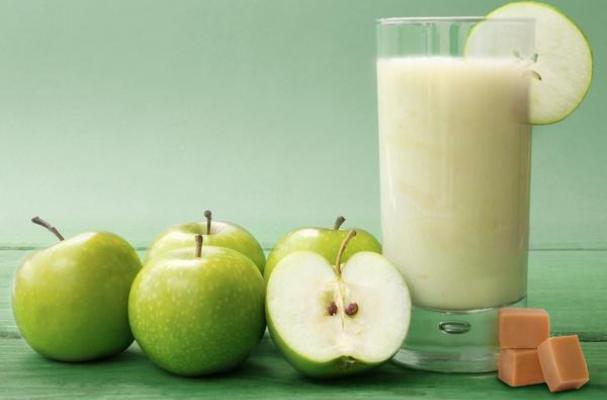 Caramel Apple Soy Milk Shake