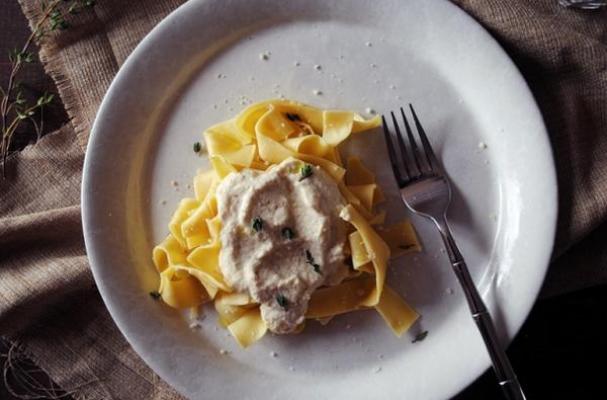 Creamy Cauliflower and Almond Pesto